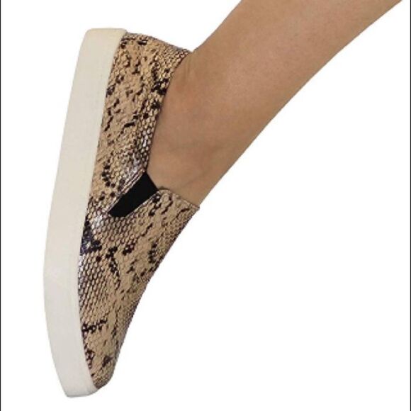 Soda Python Print Slip On Sneakers - Picture 3 of 3